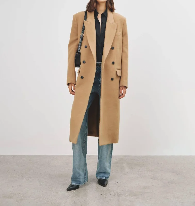 Edmont Coat In Camel