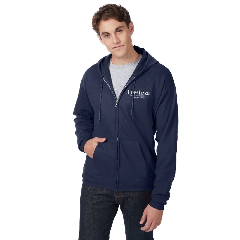 Hanes Adult ComfortBlend EcoSmart Full-Zip Hooded Sweatshirt, Printed