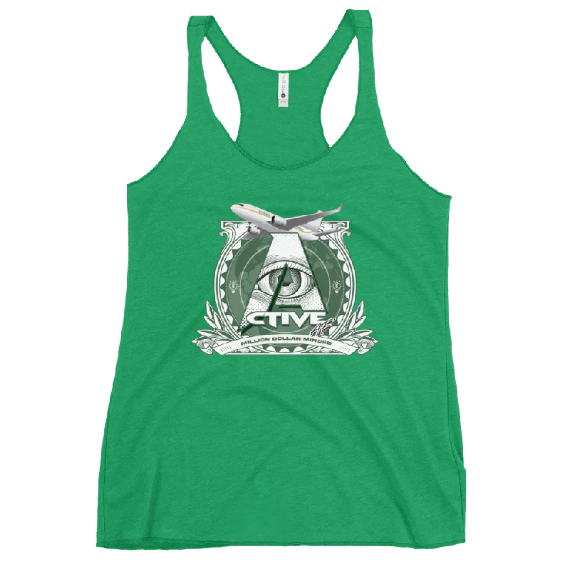 Active AF Fly High Women's Racerback Tank Top