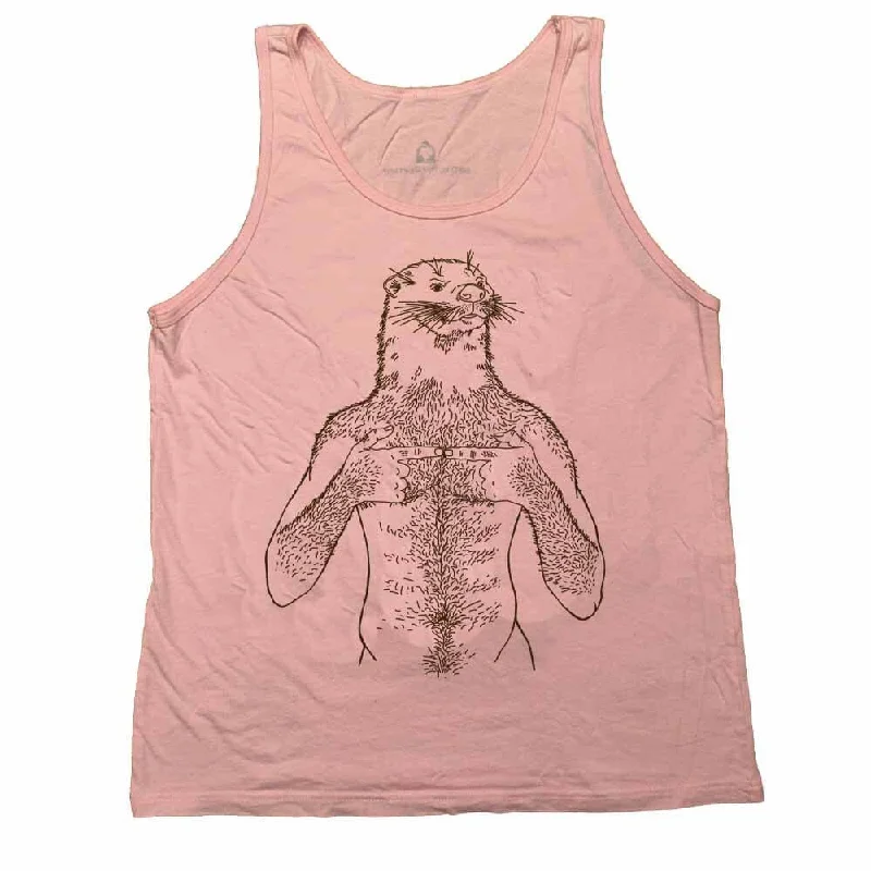 Brian Kenny Otter Brown Print Tank