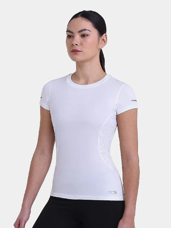 Atomic Short Sleeve T-Shirt With UPF 50+ Protection & Side Mesh Panels For Women