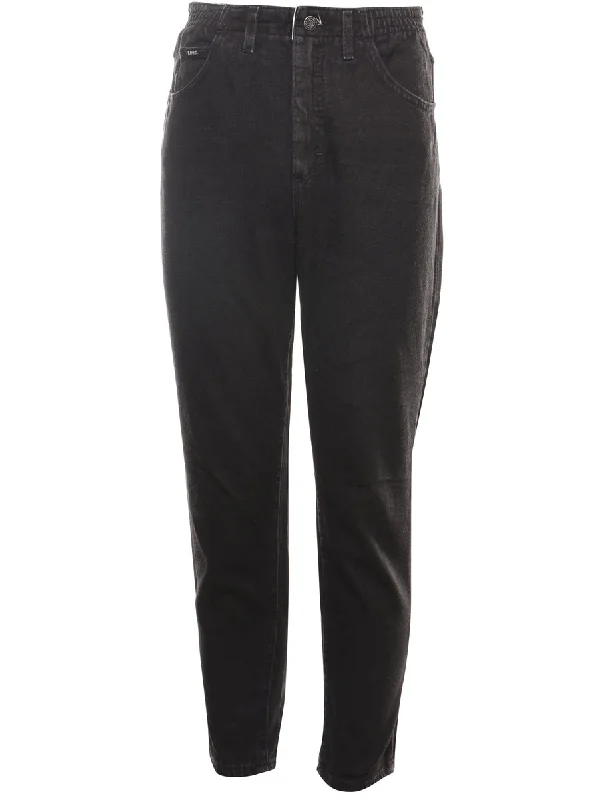 Black Lee Denim Casual Trousers - W28 L29