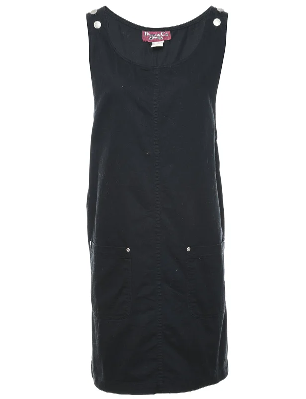 Black Shift Dress - M