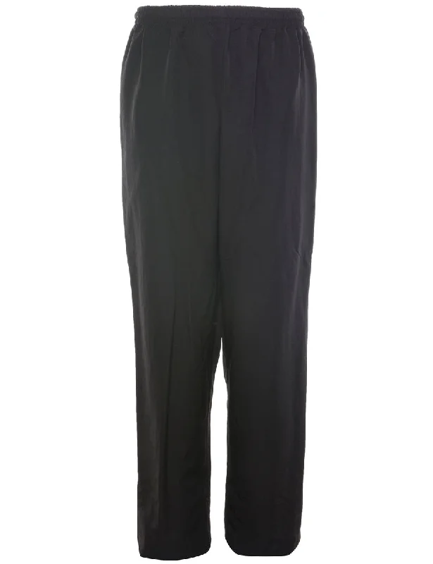 Black Track Pants - W28 L34