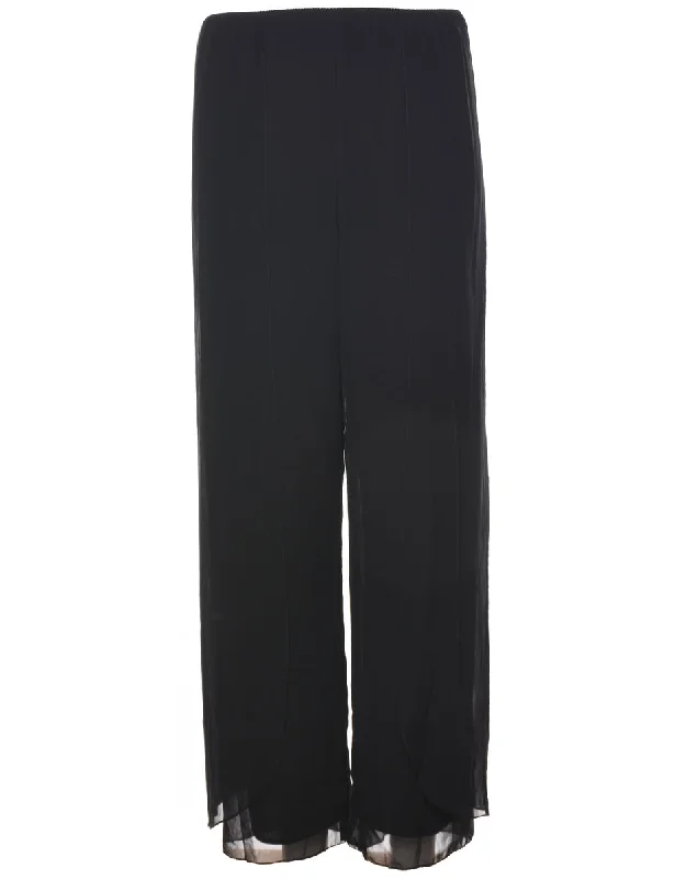 Black Trousers - W34 L30