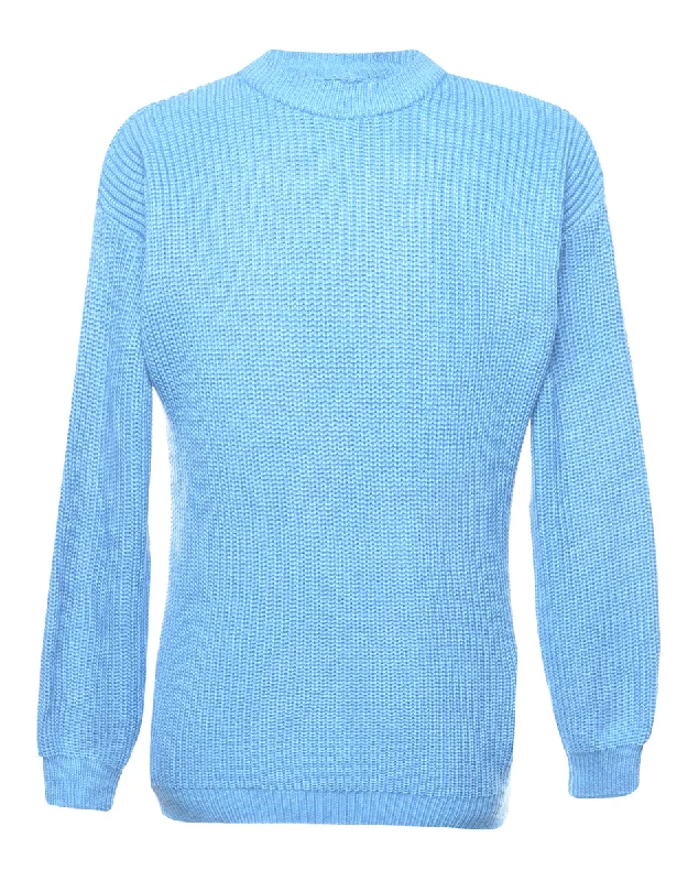 Blue Classic Jumper - S