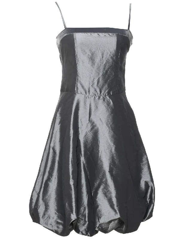 Dark Grey Evening Dress - M