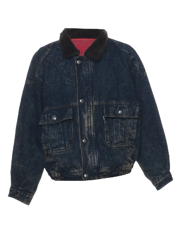 Dark Wash Denim Jacket - XL