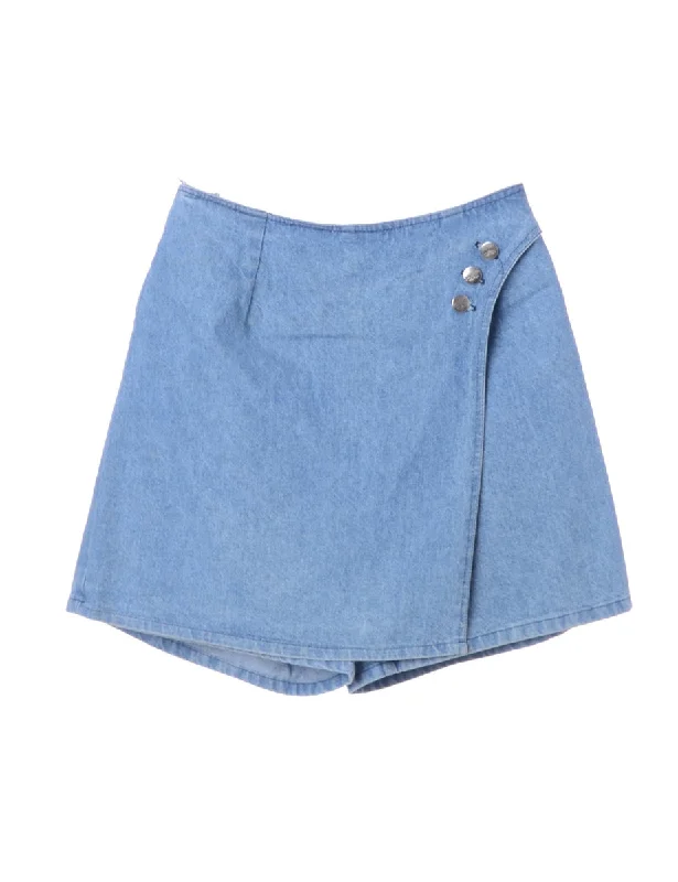 Denim Mini Skirt