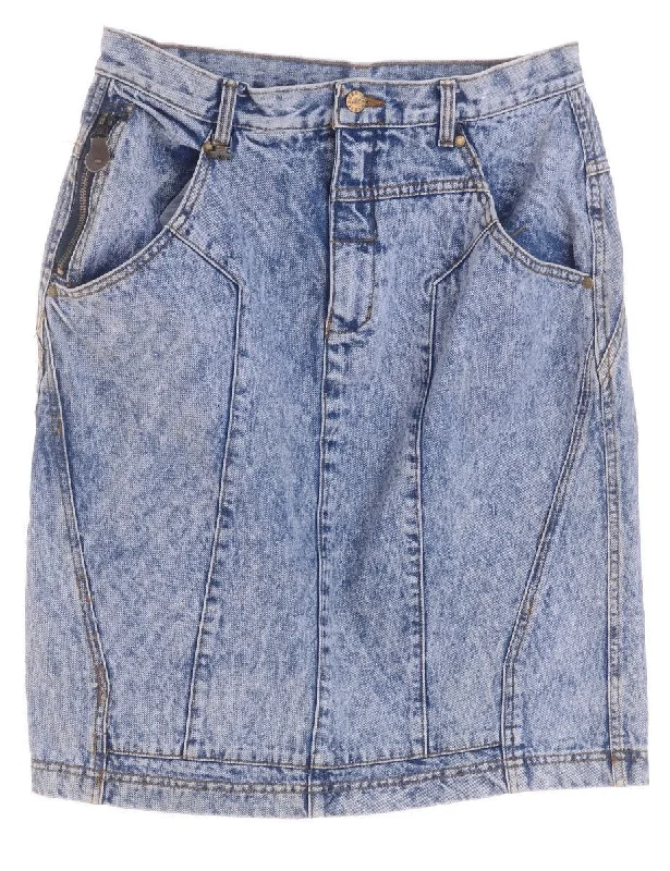 Denim Mini Skirt